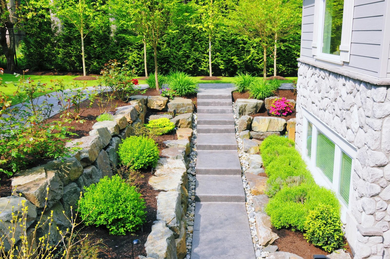 mountainside landscaping